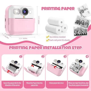 دوربین عکاسی چاپ سریع مدل Kids Printing Camera 102963365