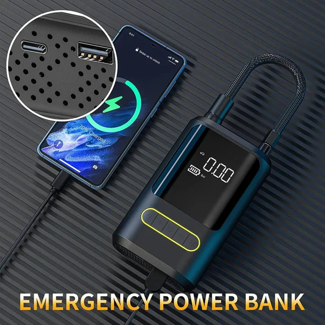 کمپرسور باد شارژی 50 وات با حداکثر فشار ۱۵۰ پی اس ای مدل ATJ-8466 101946832